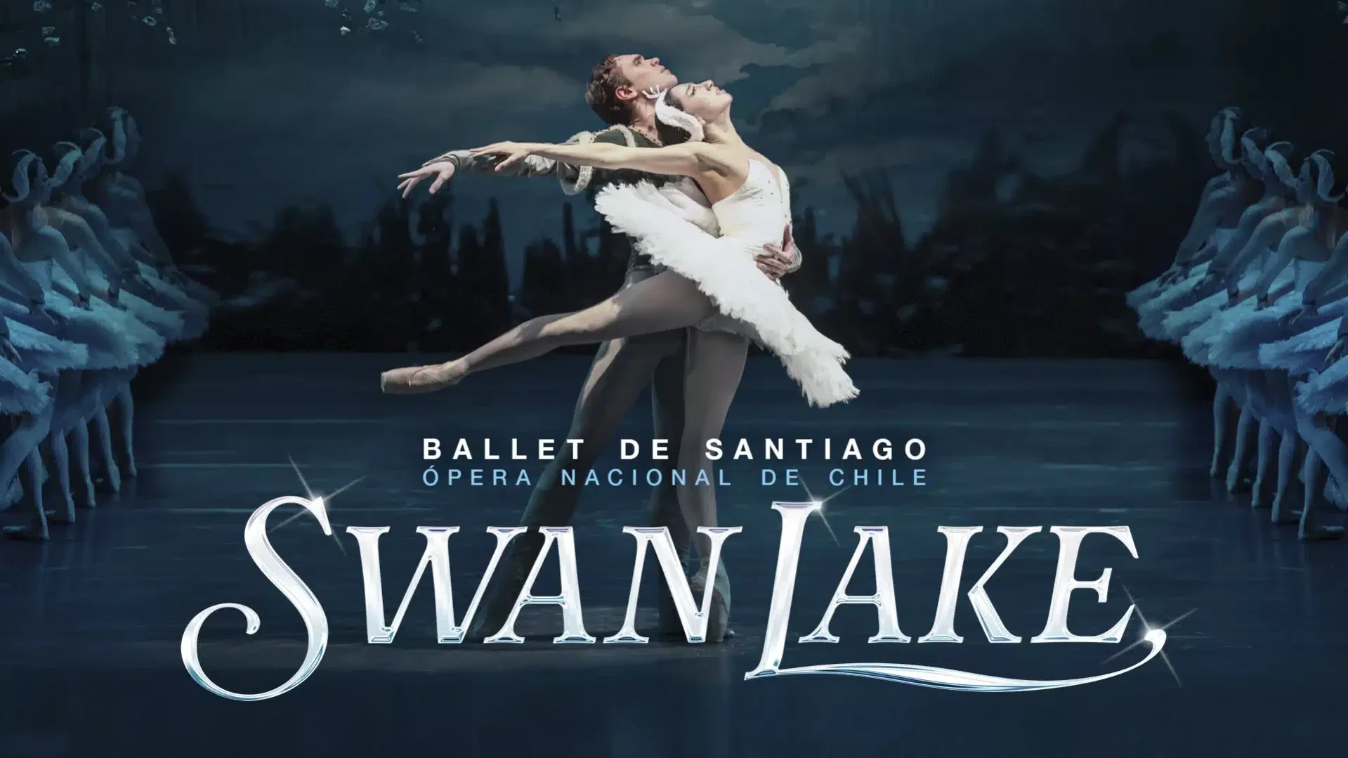Ballet de Santiago's Swan Lake artwork