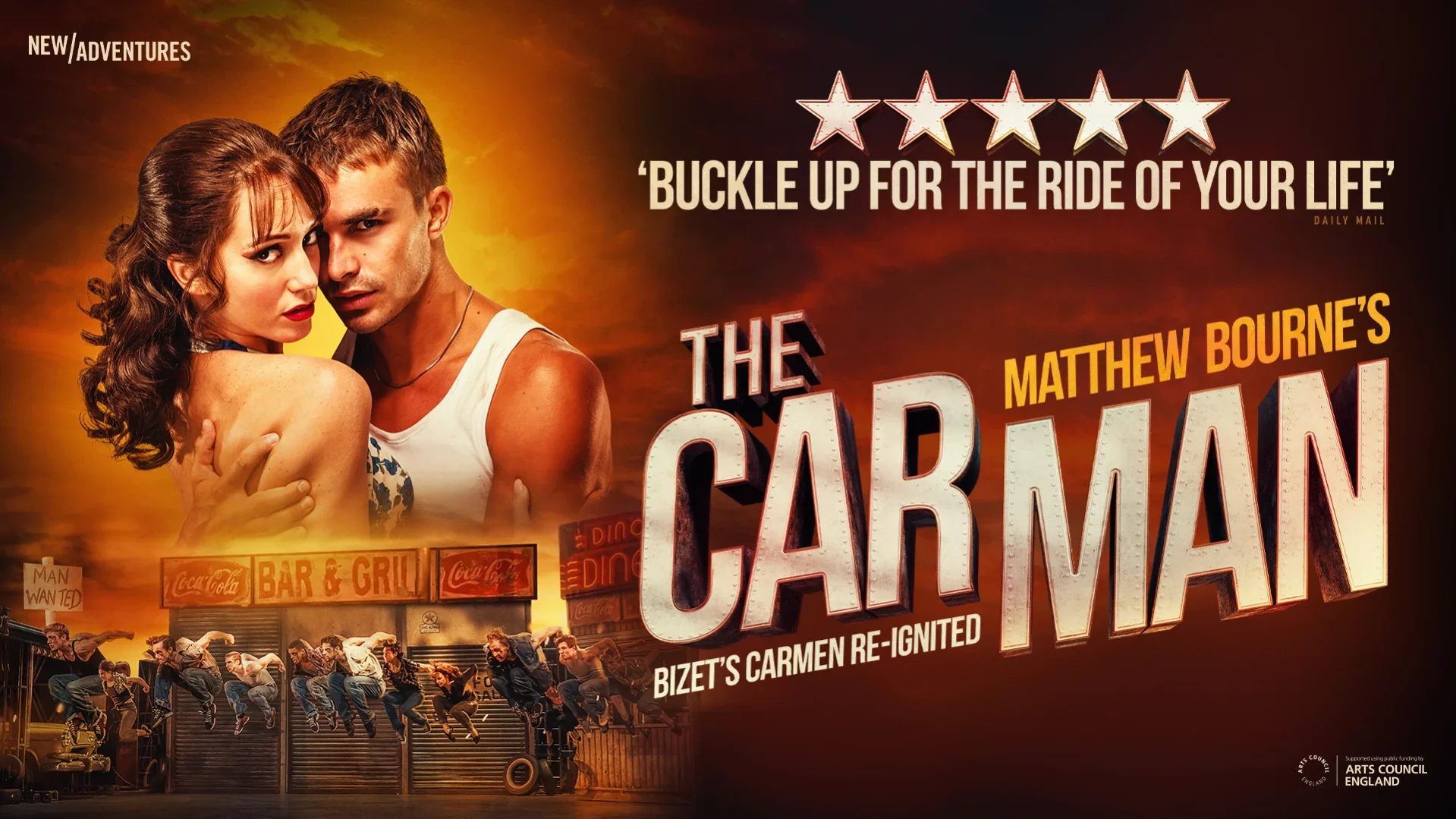 Matthew Bourne's The Car Man artwork