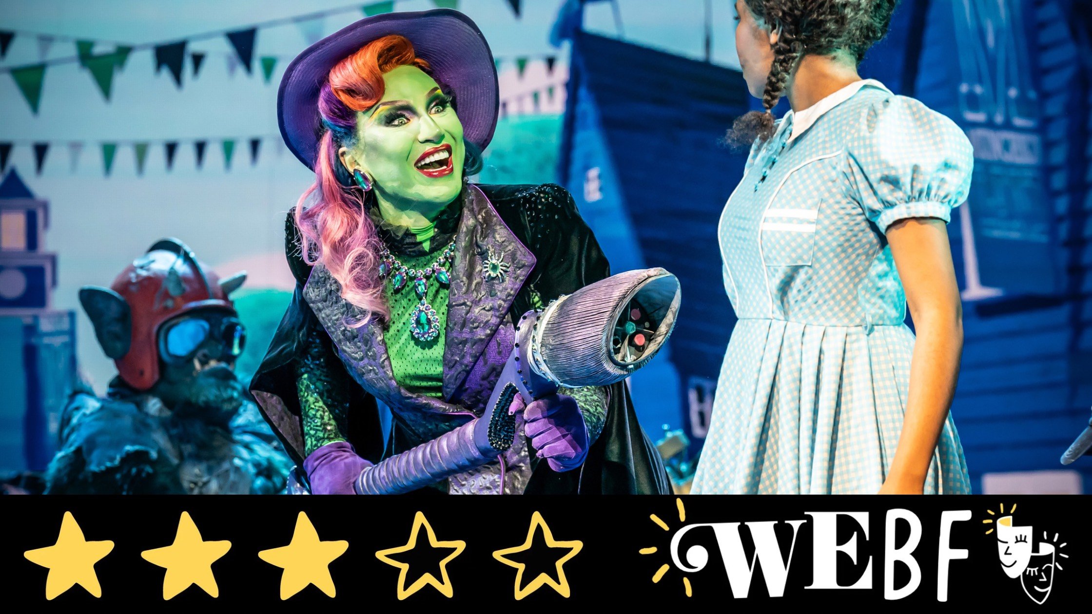 The Wizard of Oz Review The New Wimbledon Theatre West End Best Friend