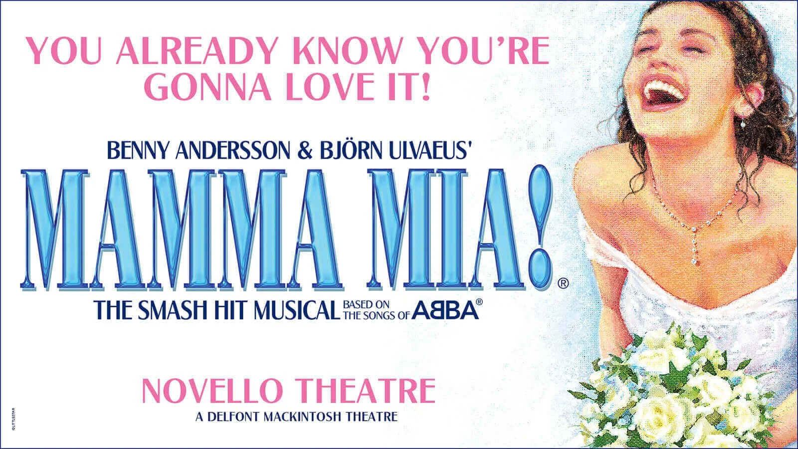 Mamma Mia! - West End artwork