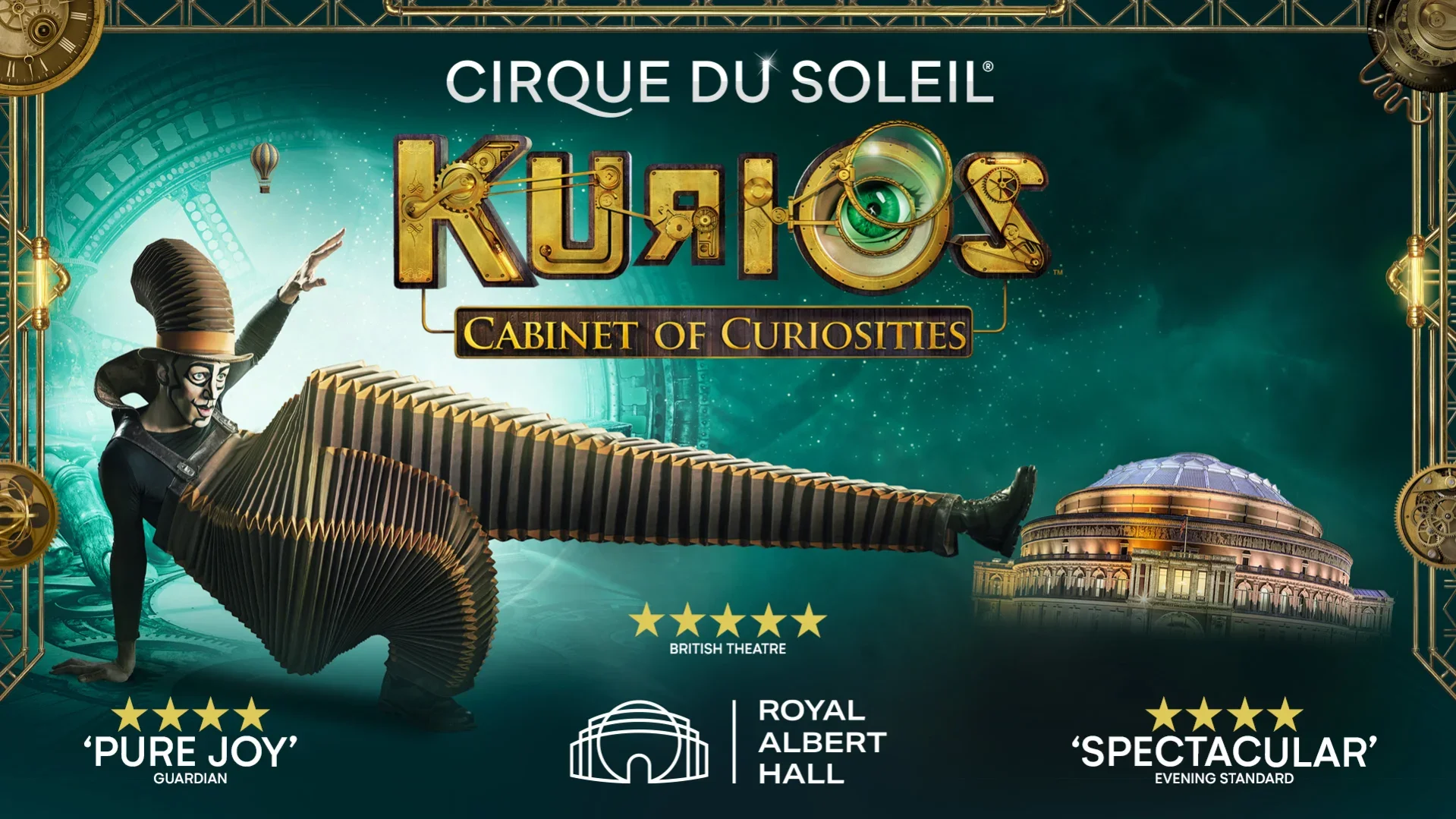 Cirque du Soleil Kurios artwork