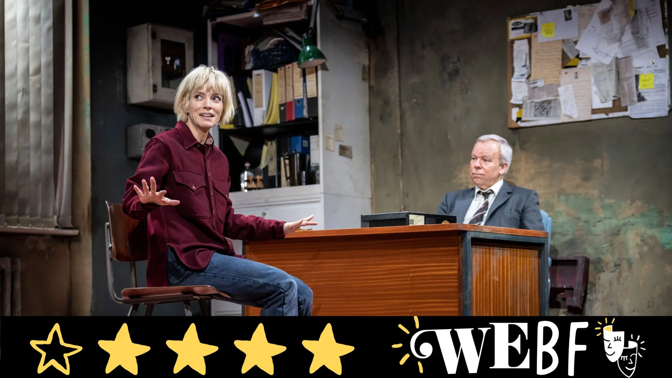 Review THE PILLOWMAN, Duke of York’s Theatre West End Best Friend