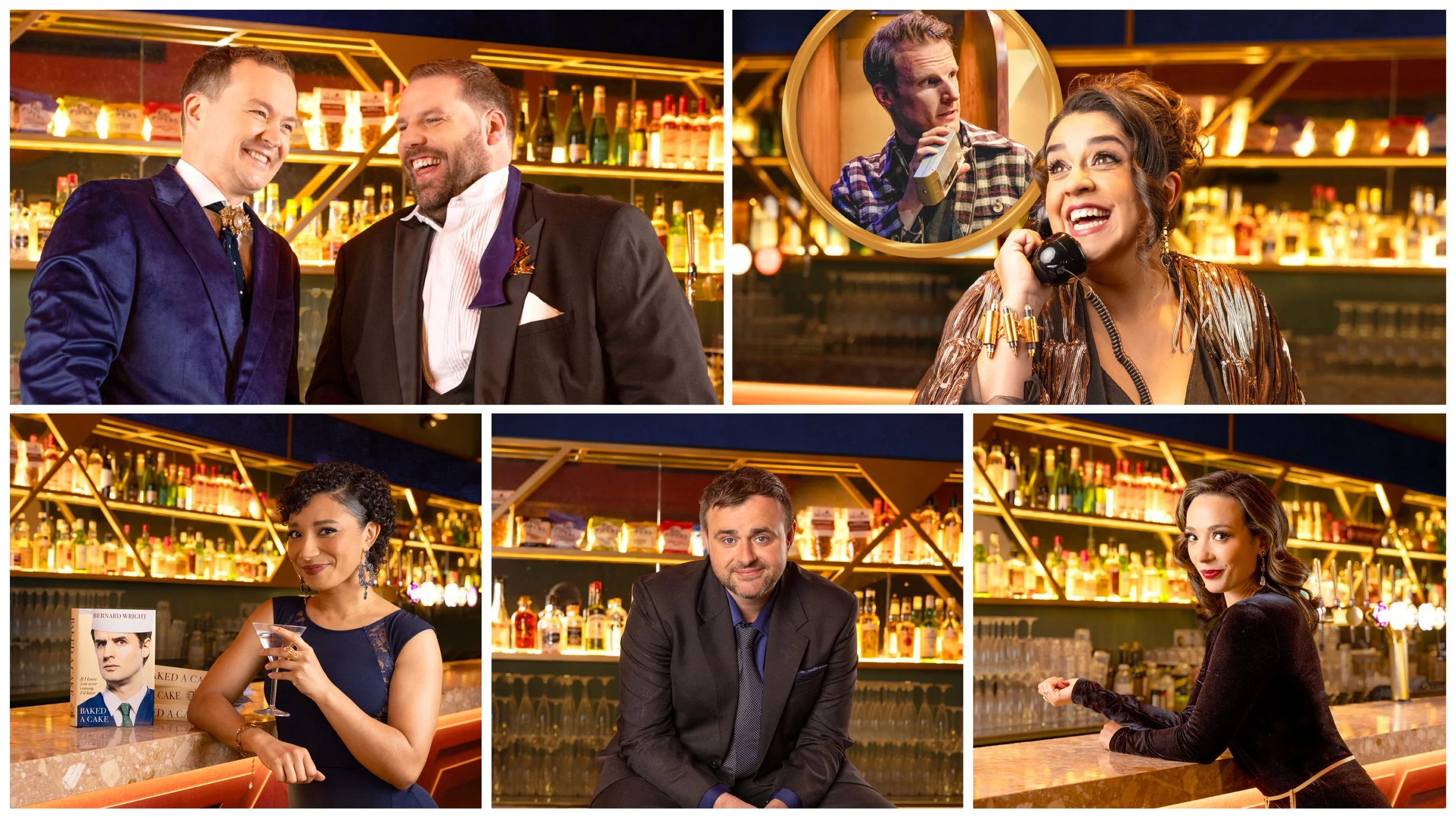 Original West End cast return to Mischief's THE COMEDY ABOUT SPIES at ...