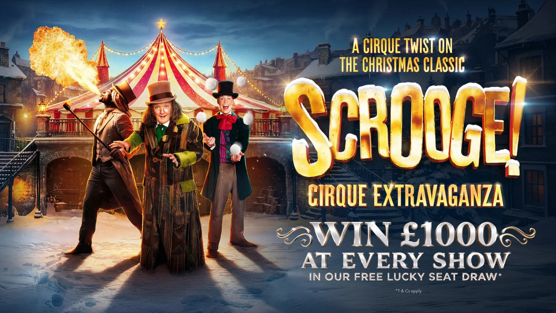 Scrooge Cirque Extravaganza artwork