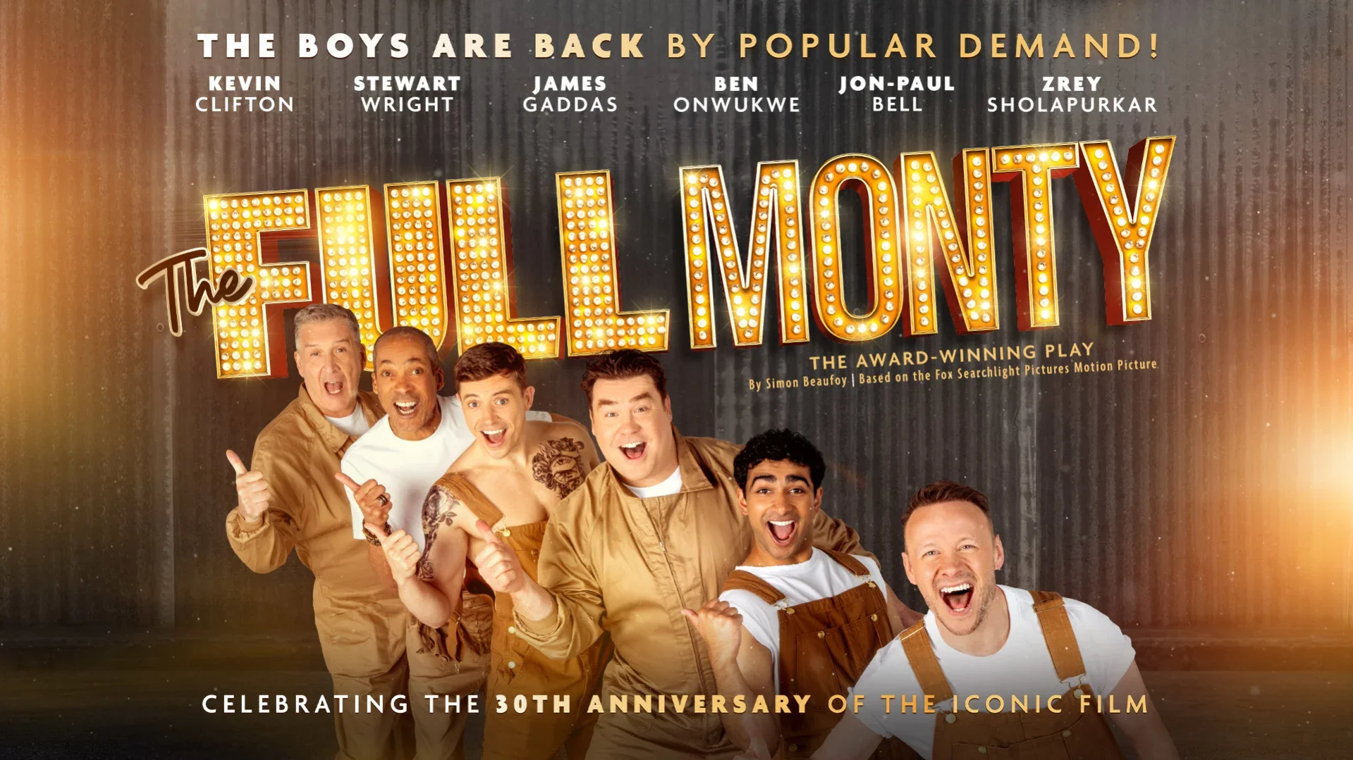 The Full Monty - The Play artwork