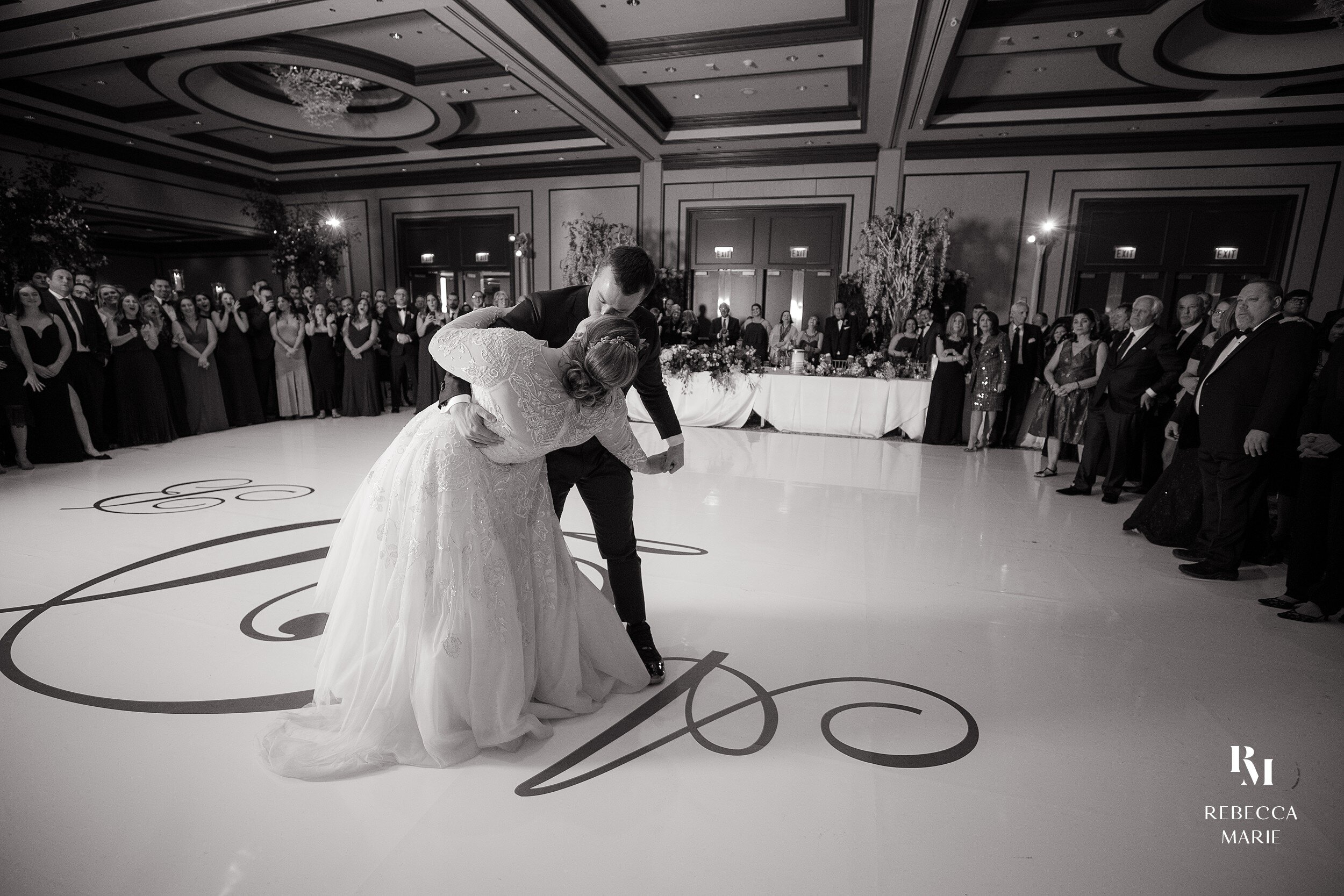  Wedding pro tip #3: Always say yes to a custom dance floor. 