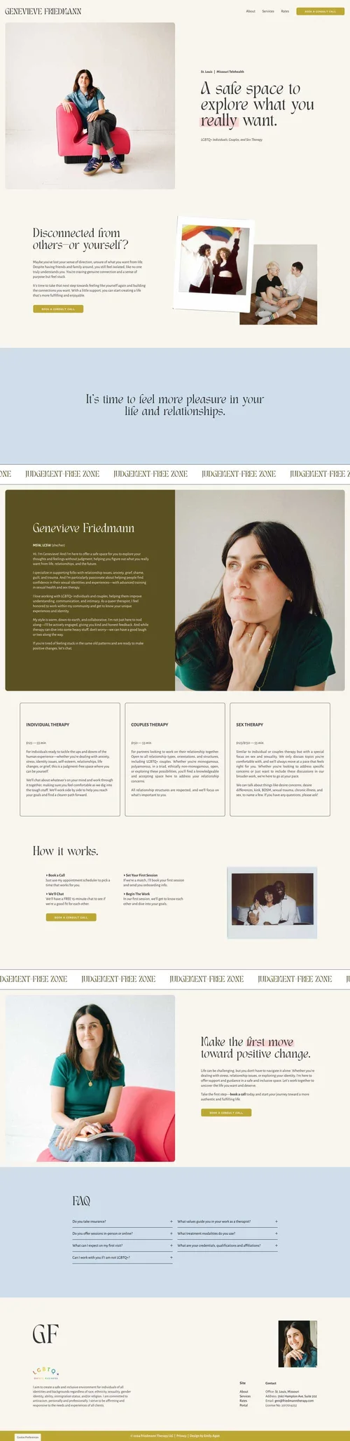 Best Squarespace Therapist Website Examples for Inspiration