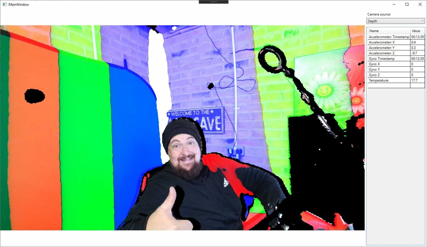 Azure Kinect DK Part 1: Displaying depth and IMU data with C#