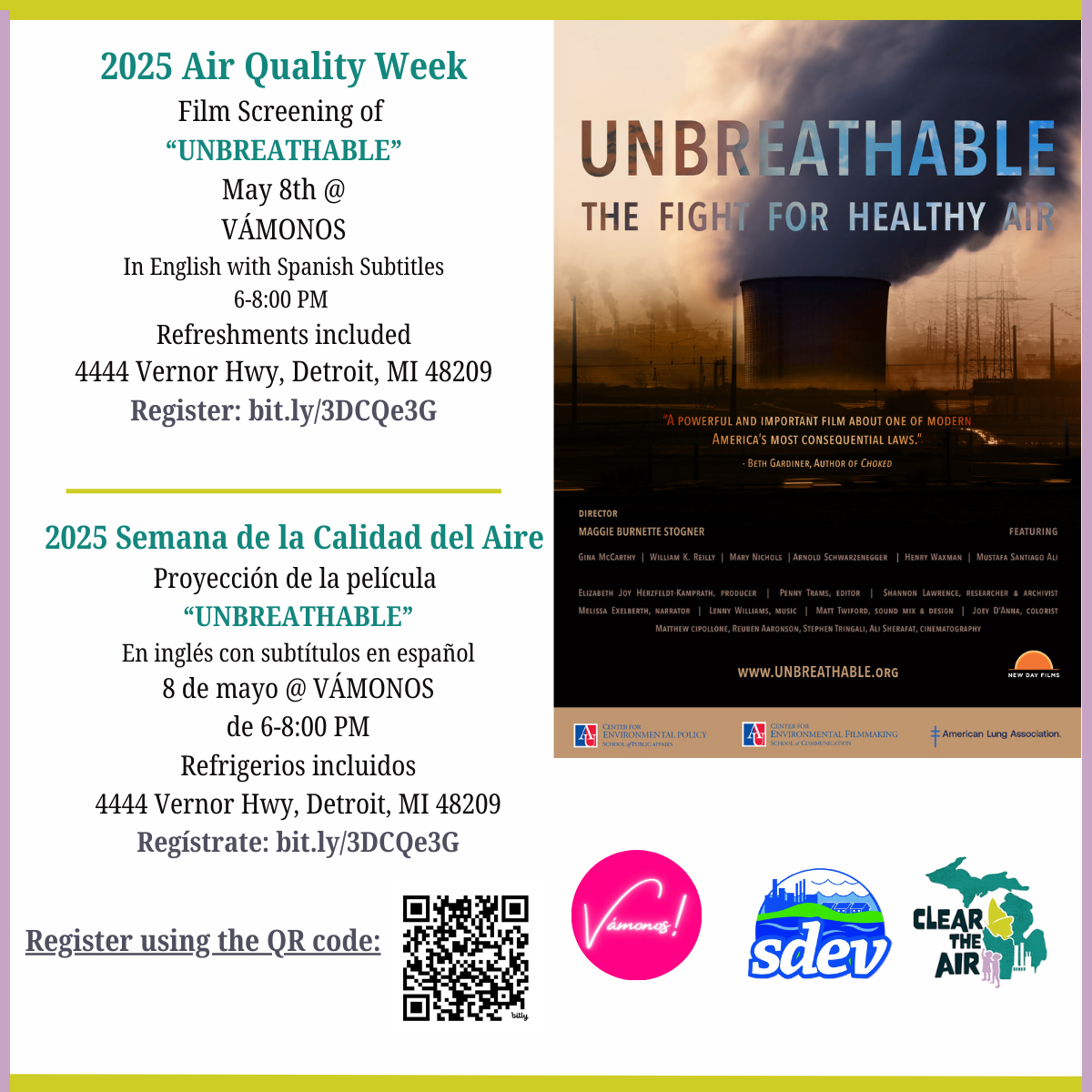 “Unbreathable” Film Screening