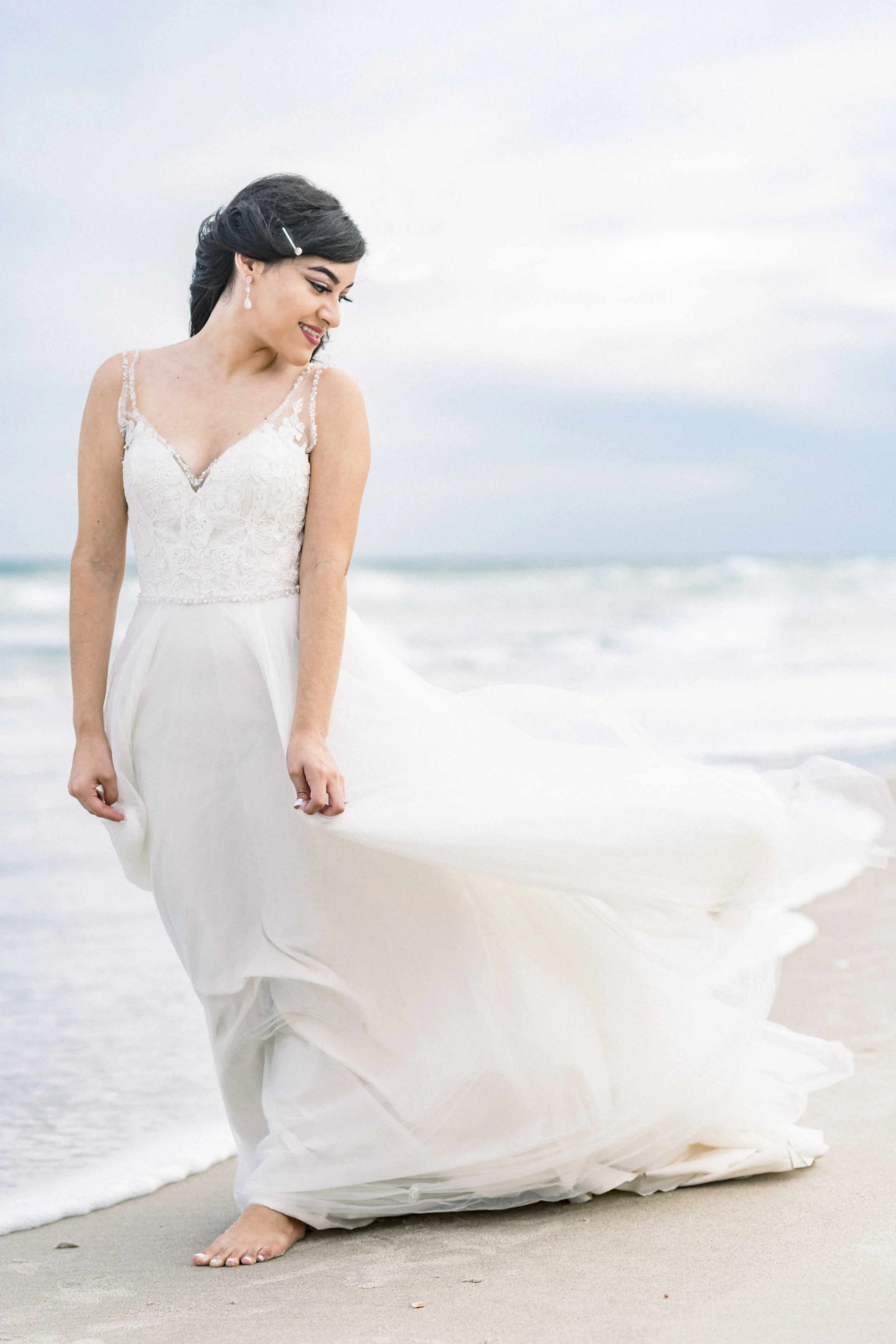 Bridal Portrait in Topsail Beach