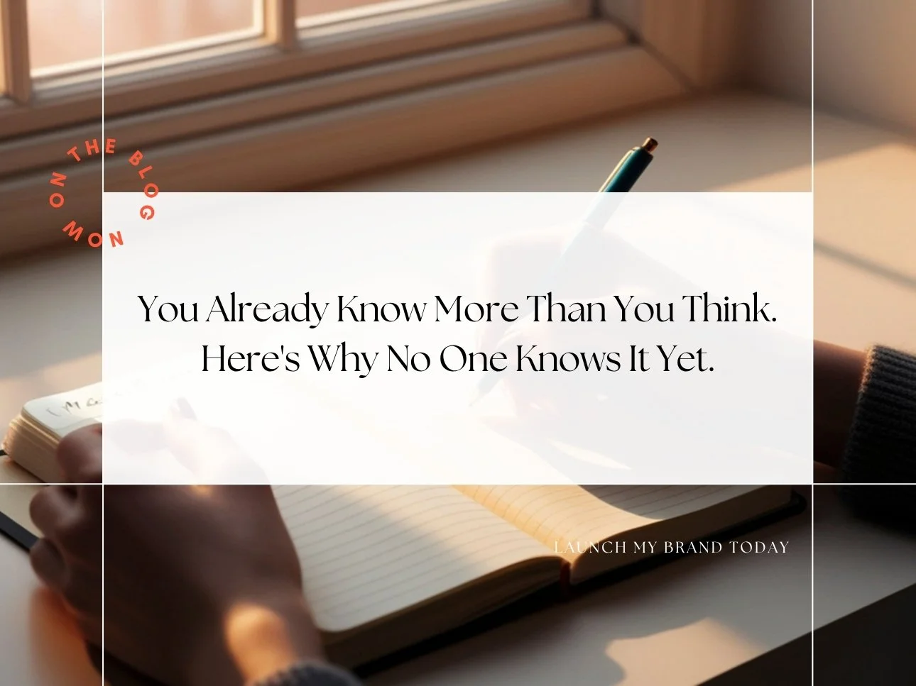You Already Know More Than You Think. Here's Why No One Knows It Yet.
