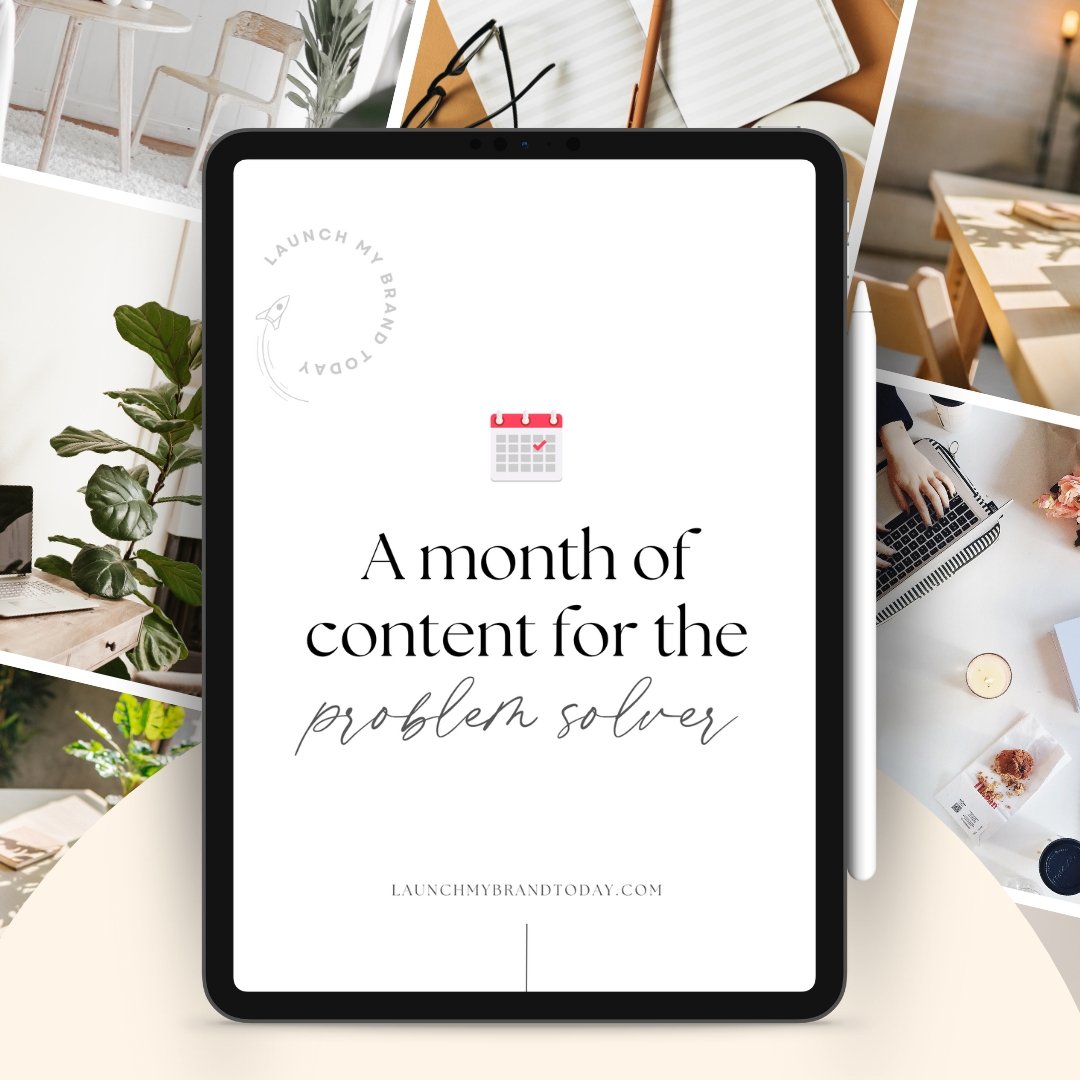 A Month of Content for The Problem Solver Archetype
