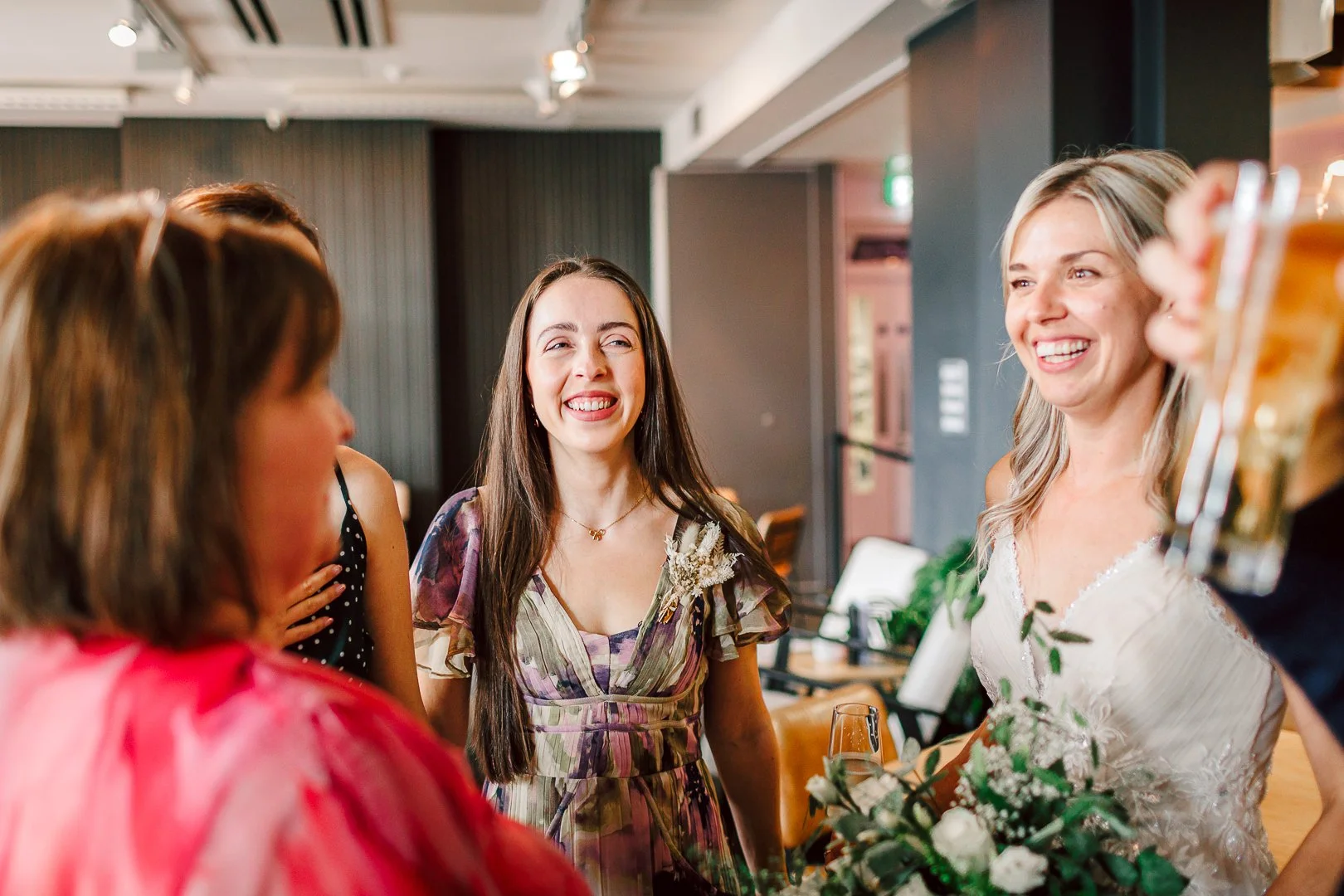 Wedding reception held in SUP Bar & Coffee House at Sale Town Hall