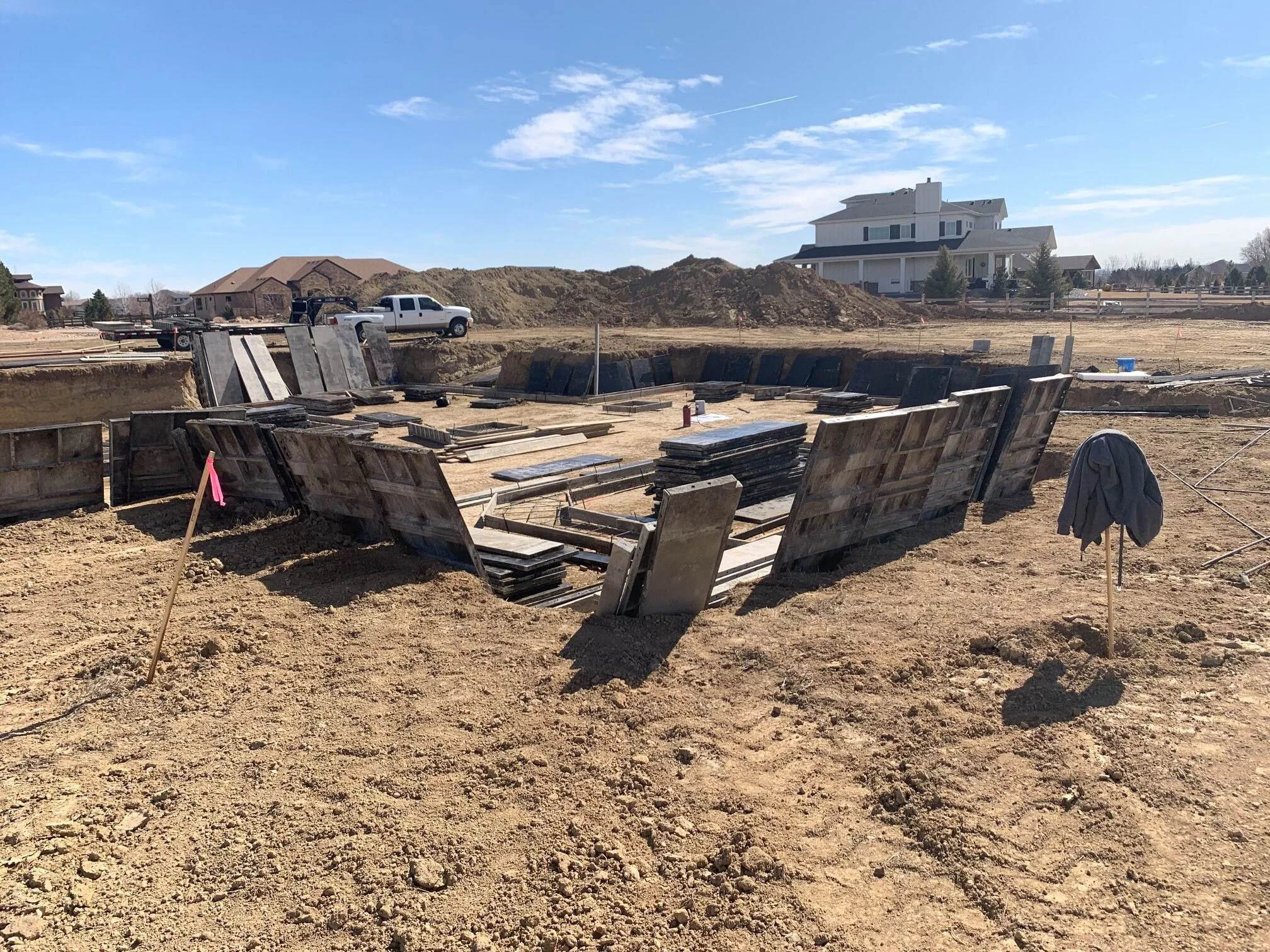 Smith Residence: Excavation &amp; Foundation