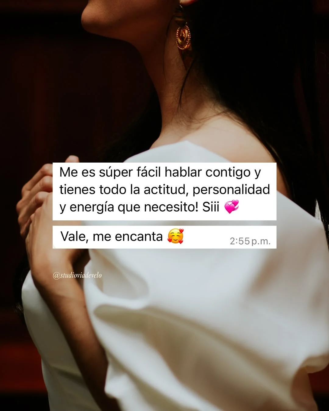 M&aacute;s novias as&iacute; de lindas c&oacute;mo Biani.

Y si se acerca tu d&iacute;a y est&aacute;s considerado un vestido no comercial ni producido en masa, si no hecho especialmente y exclusivamente para ti, somos V&iacute;a y a eso nos dedicamo
