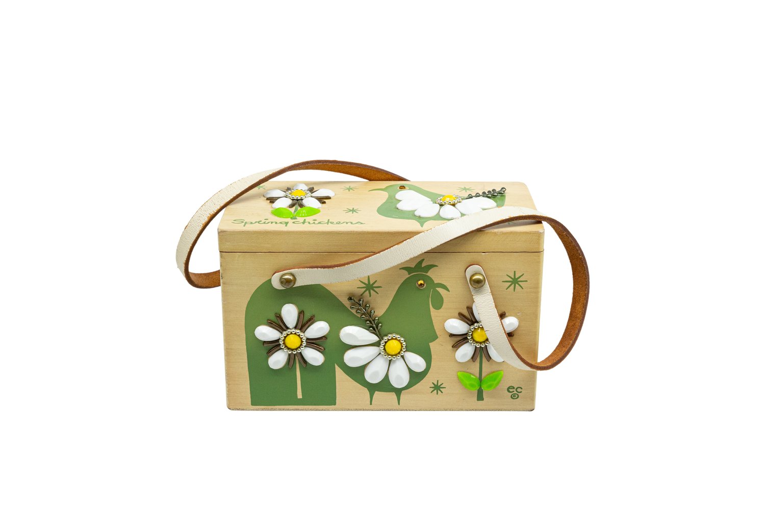 Enid Collins Spring Chickens Box Bag — Collecting Collins