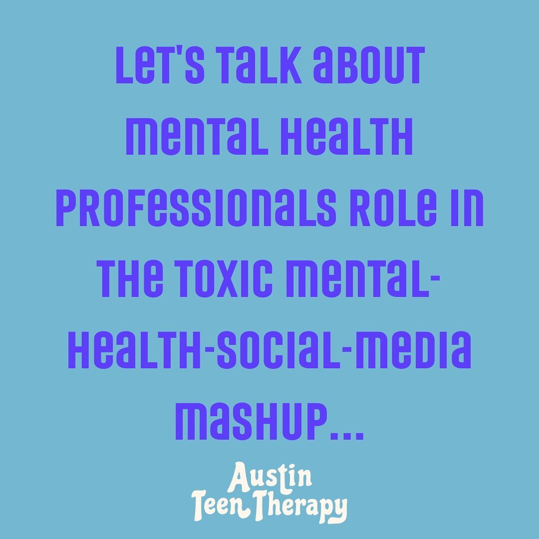 🖤 let&rsquo;s talk about mental health professionals role in the toxic mental-health-social-media mashup&hellip; 🖤