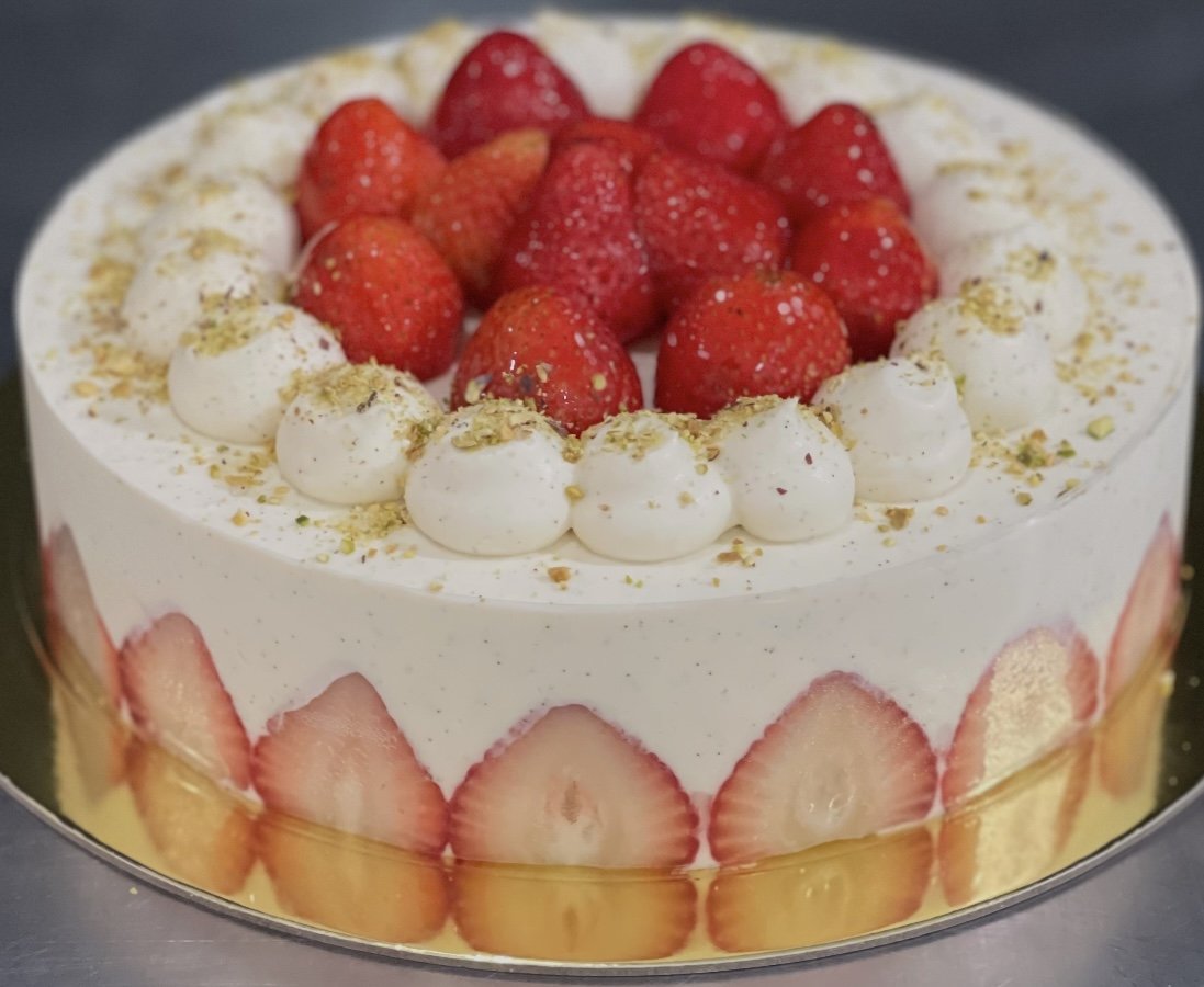 Fraisier Cake
