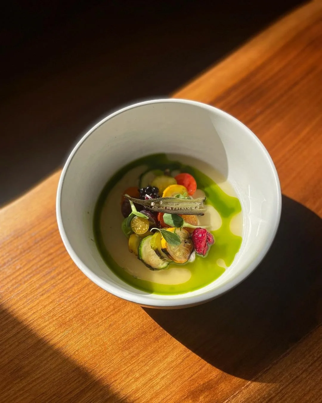  “New York Salad” by Chef Mirali Dilbalzi at Fulgurances. (photo from @fulgurances_laundromat) 