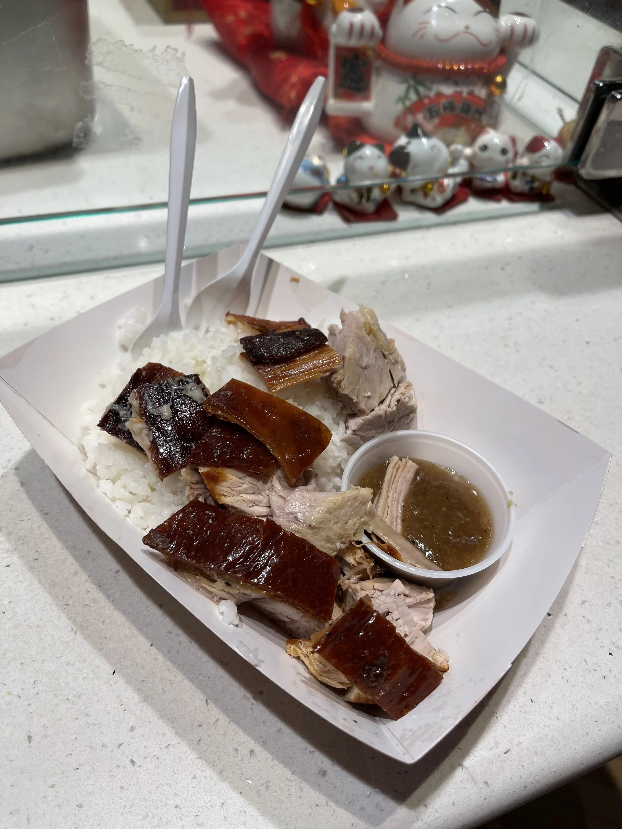 Lechonbae’s Lechon at last month’s Ube Festival.