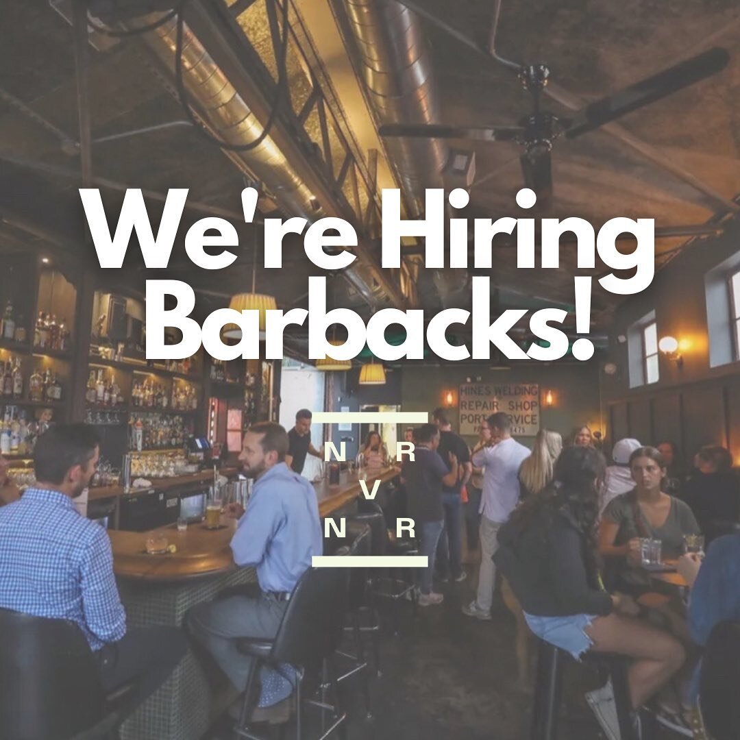 Come work with us! Send us an email to info@nevernevernashville.com if you&rsquo;d like to join the NVR NVR Fam! 
&bull;
&bull;
&bull;
#werehiring #nashvillebars #wehonightlife #wedgewoodhouston #nevernever #nashvillenightlife #hiringbarbacks