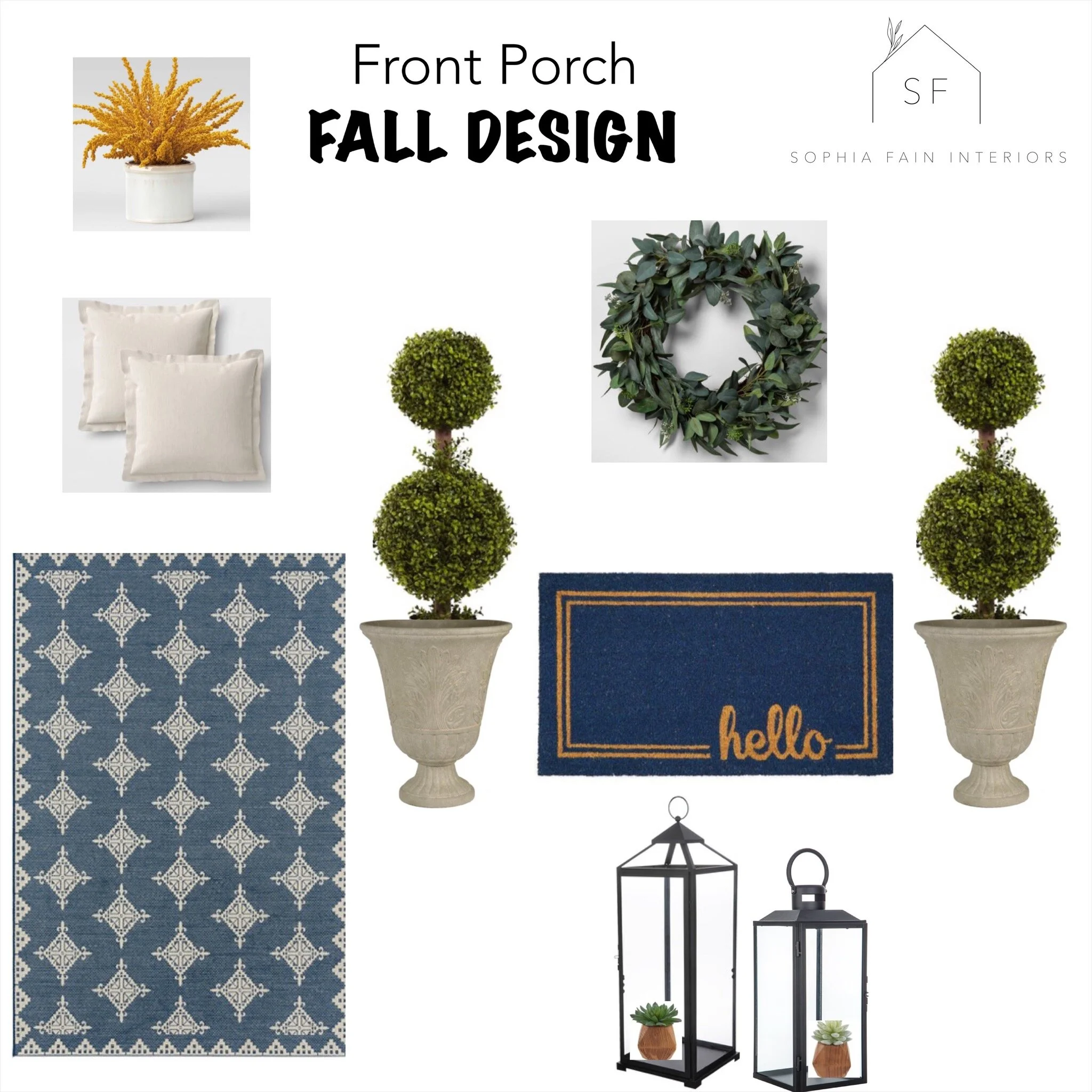 Decorating Your Entry for FALL
