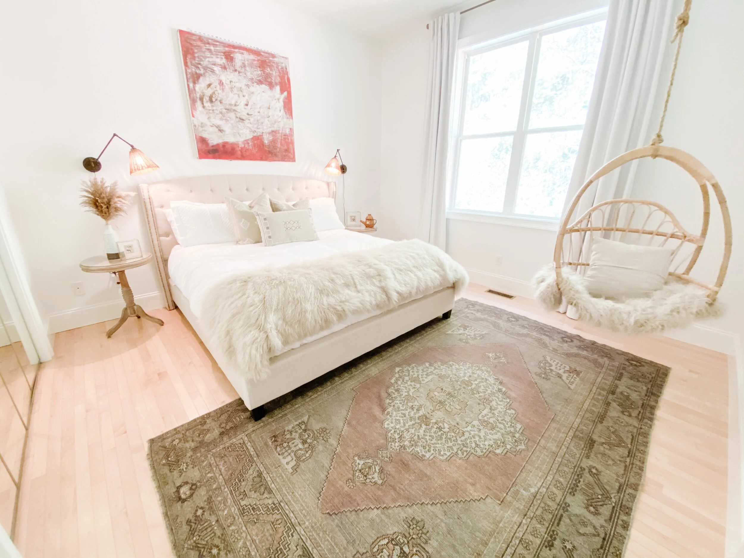 Vintage Boho Guest Bedroom Makeover