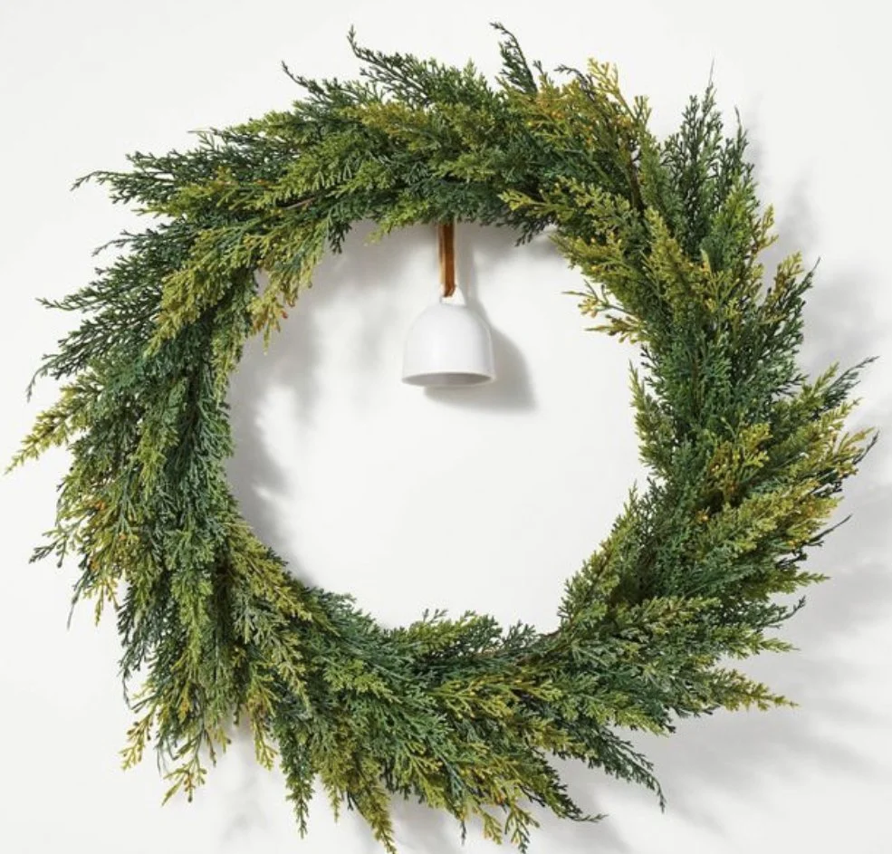 Spruce Wreath With Bell