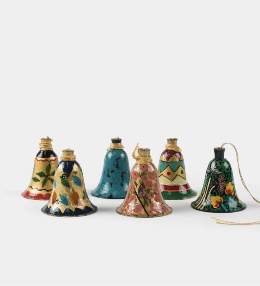 Hand painted bells set