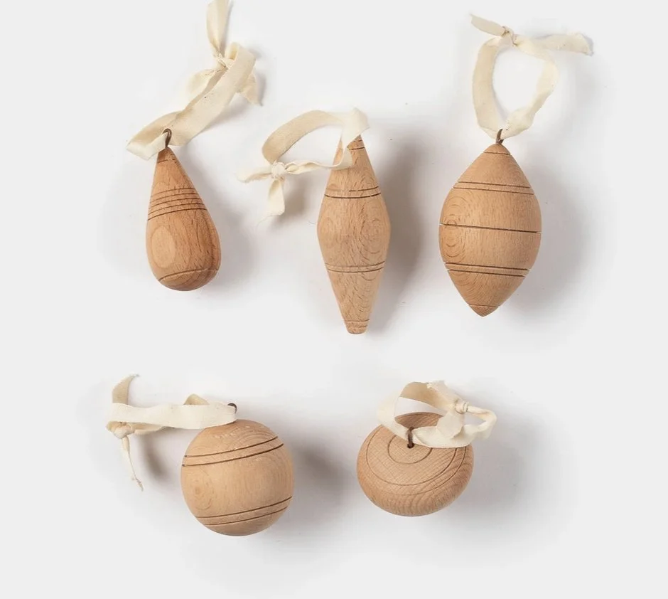 Wooden ornaments