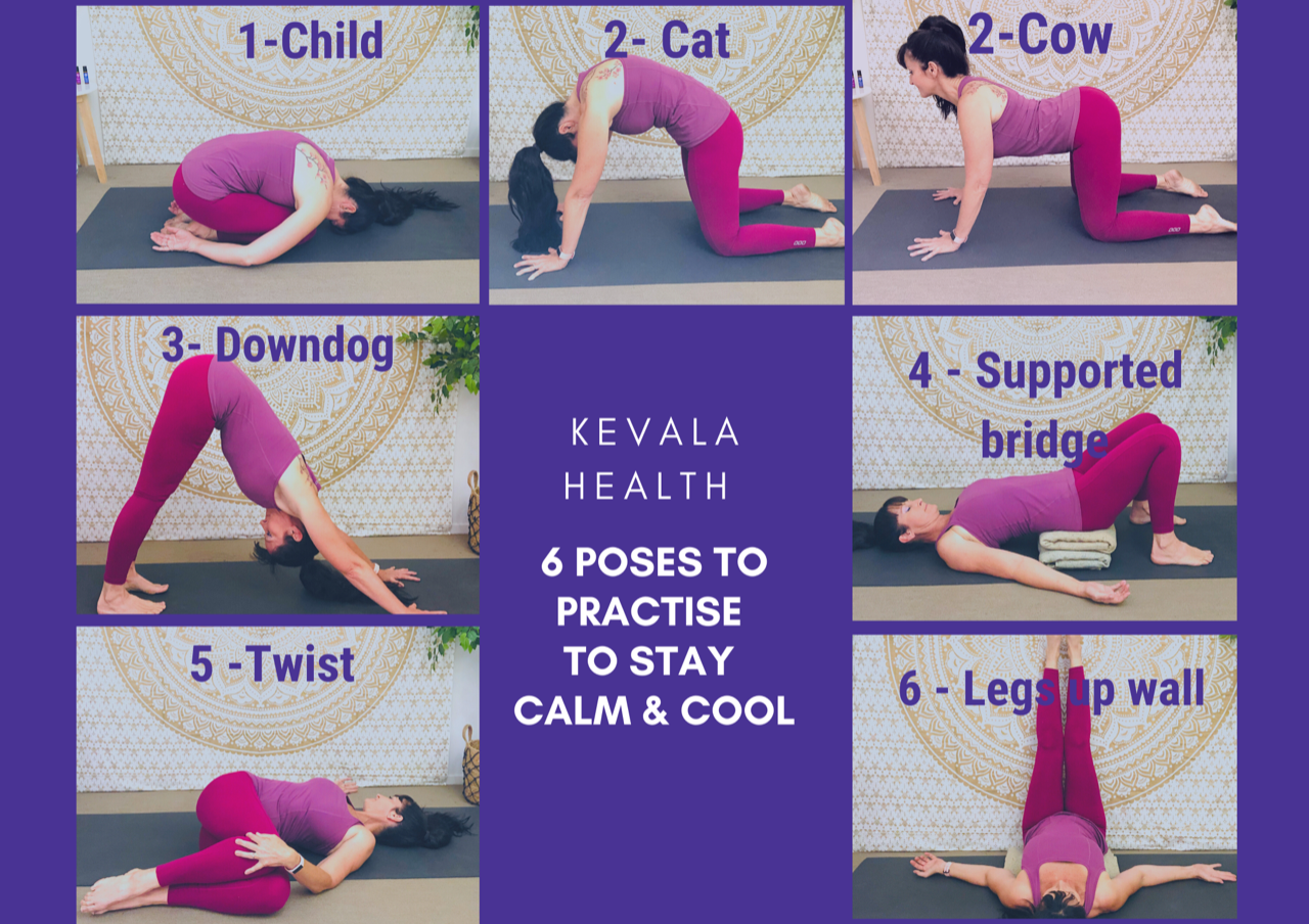 6 Yoga Poses to Promote Calmness