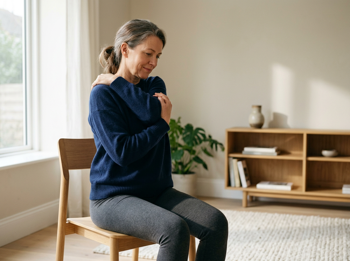 Desk Yoga: Stretches for Neck &amp; Shoulders