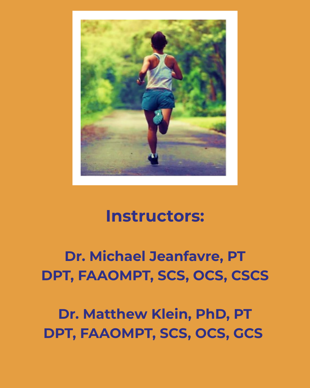 RETURN TO RUNNING: The Current Concepts & Systematic Approach to Successfully Treating the Injured Runner