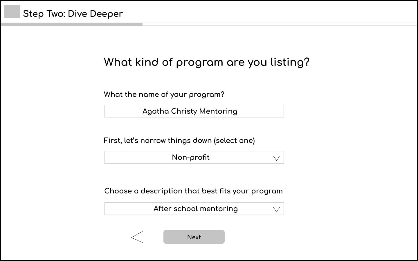 Concept C | Step by Step Onboarding: This concept amplifies Seamless Guidance by integrating the entire onboarding process through guided navigation. 