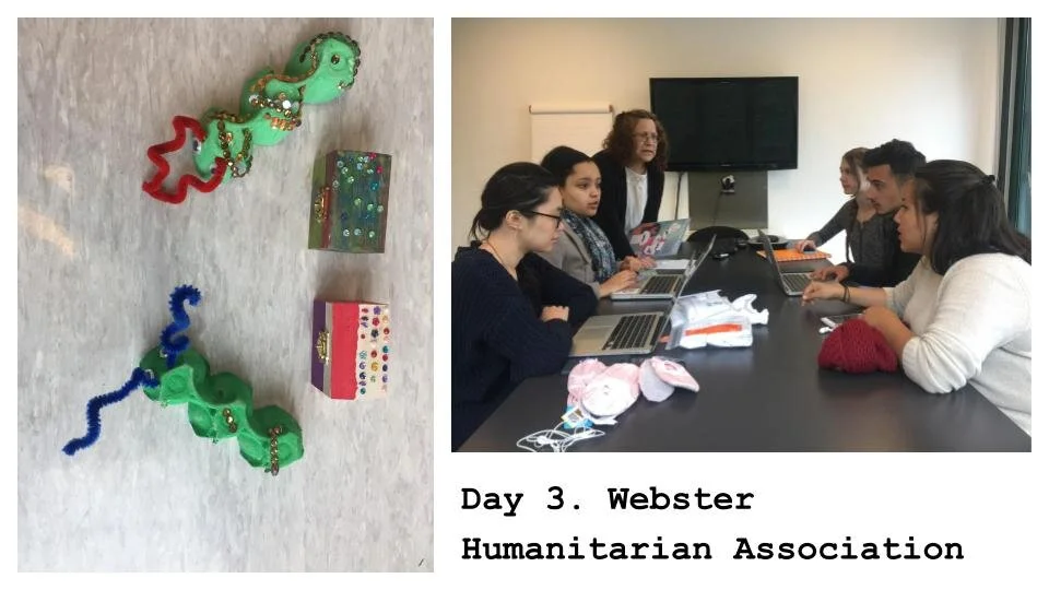 Working with local non-profit WHA, we decided to hold workshops with refugees that had settled in the local area of Bellevue. 