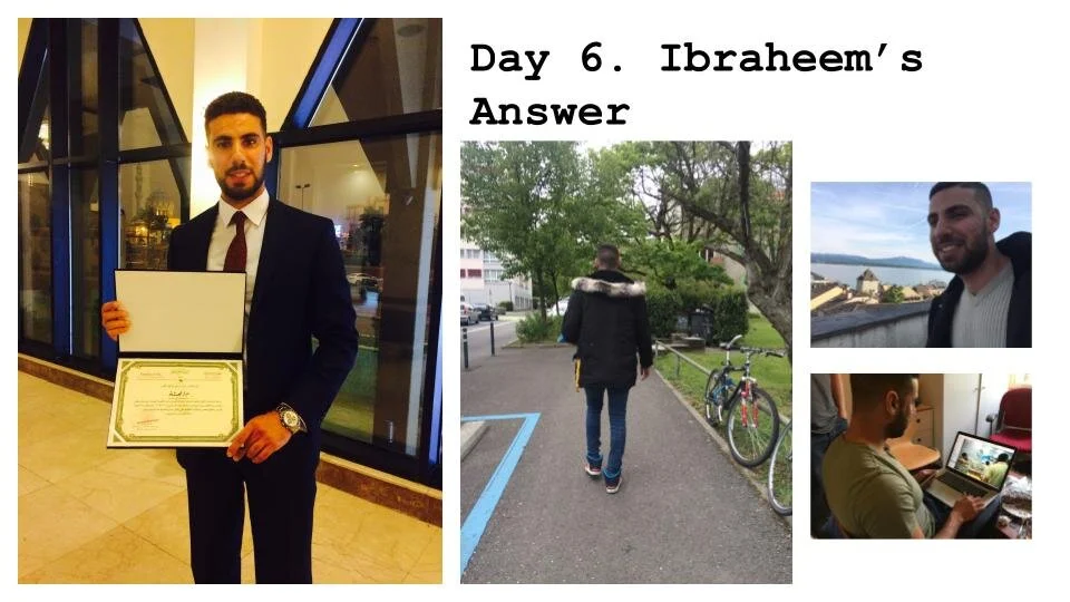 Refugees in Geneva must endure a long process until they receive their legal residence. The process can take anywhere between 1-2 years. 