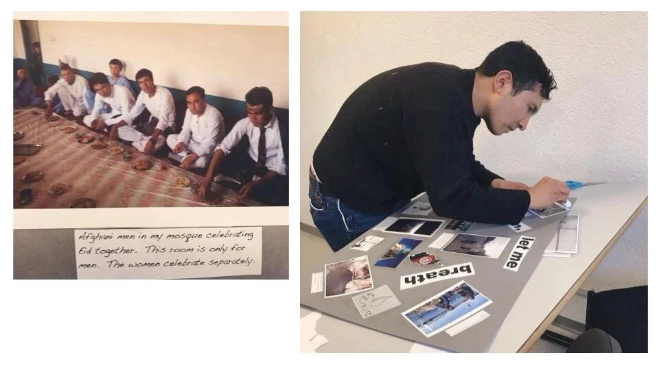 We decided to teach them photojournalism and art because it transcends language. Thus we could share their stories with the greater community alongside teaching them them new technology. 