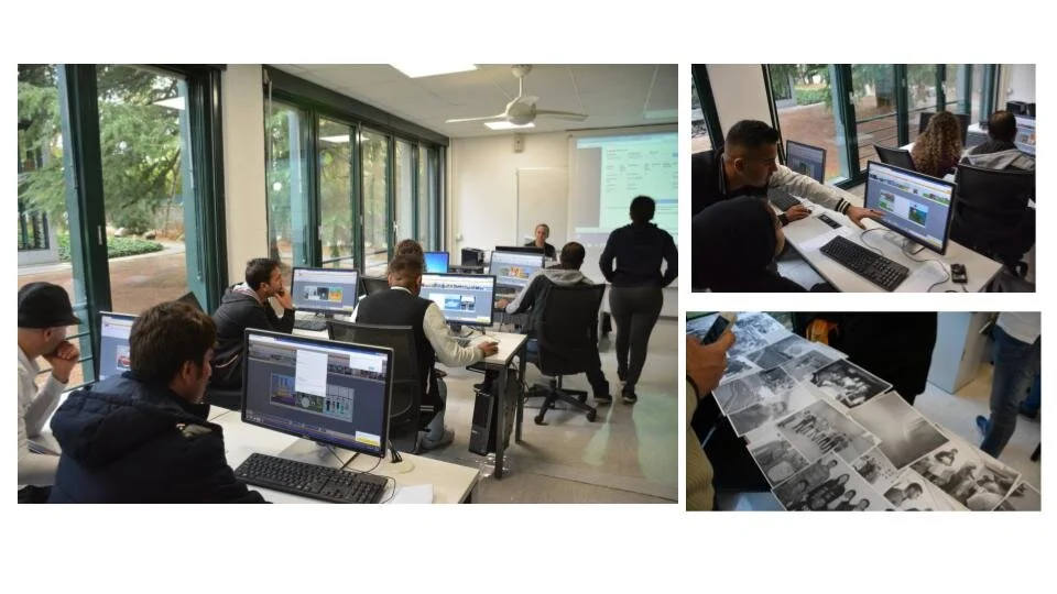 Our goal became to design a program to give refugees a productive activity in which we could a) teach them skills and b) assist in their integration with the larger community. 

Leveraging multimedia tools, translation devices and photography we supp