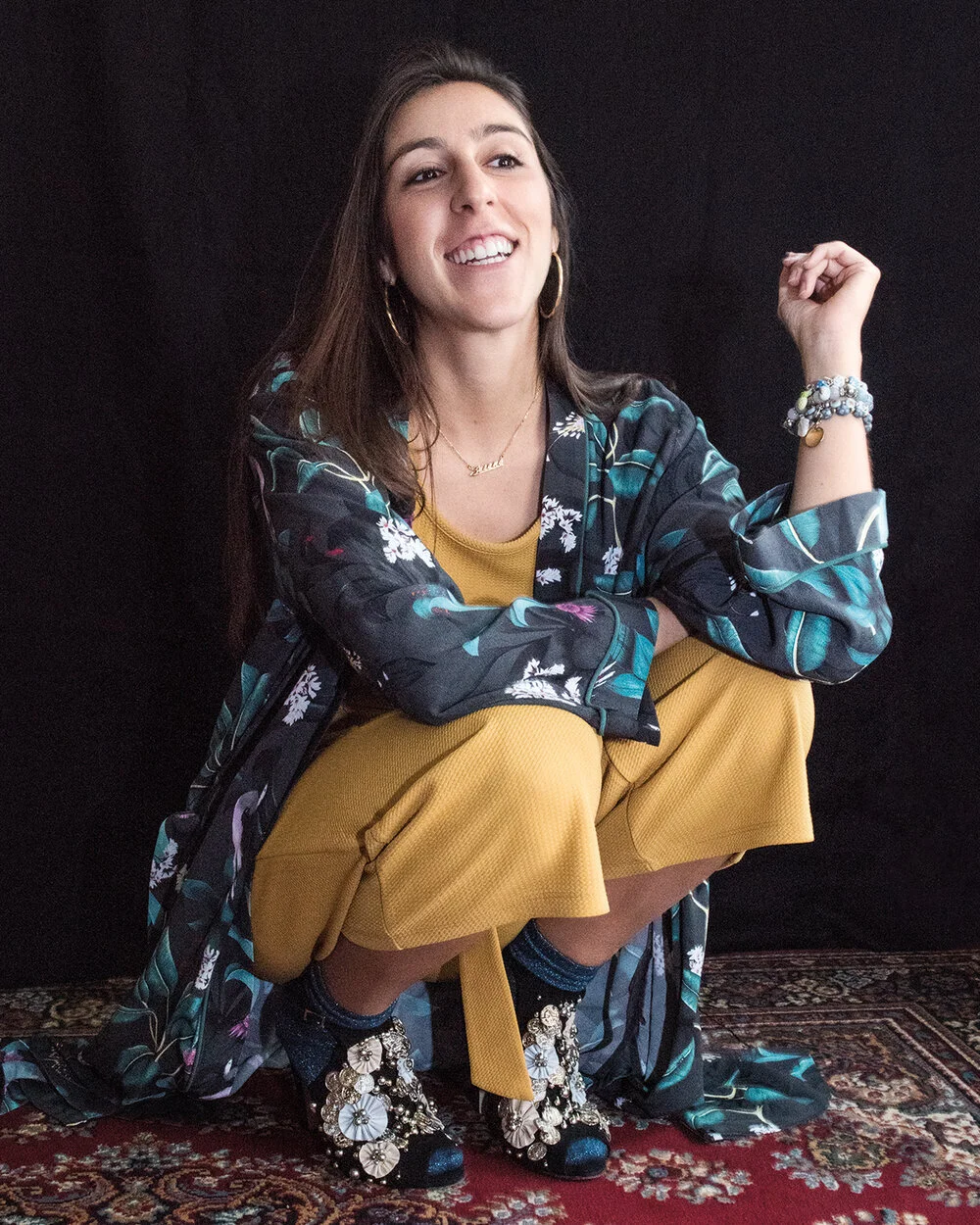 Susana Madrid Columbian luxury Italian shoe designer portrait photograph Amy Glass