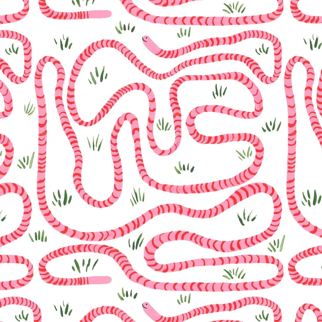 Worm for #thepatternchallengebymel 🪱

This was a fun challenge! Perfect for back to school. Thanks @melanie.johnsson! 🍎

#artchallenges #backtoschool #worm #pattern #surfacepatterndesign #artlicensing #patterndesigner