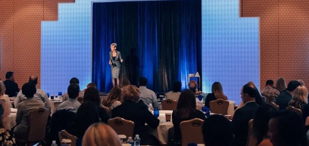    “I attended the Town Hall meeting as a guest, and saw first-hand what a dynamic, passionate speaker/presenter she is. I walked out of her town hall inspired and ready to take on the biggest challenges within our own company.”   