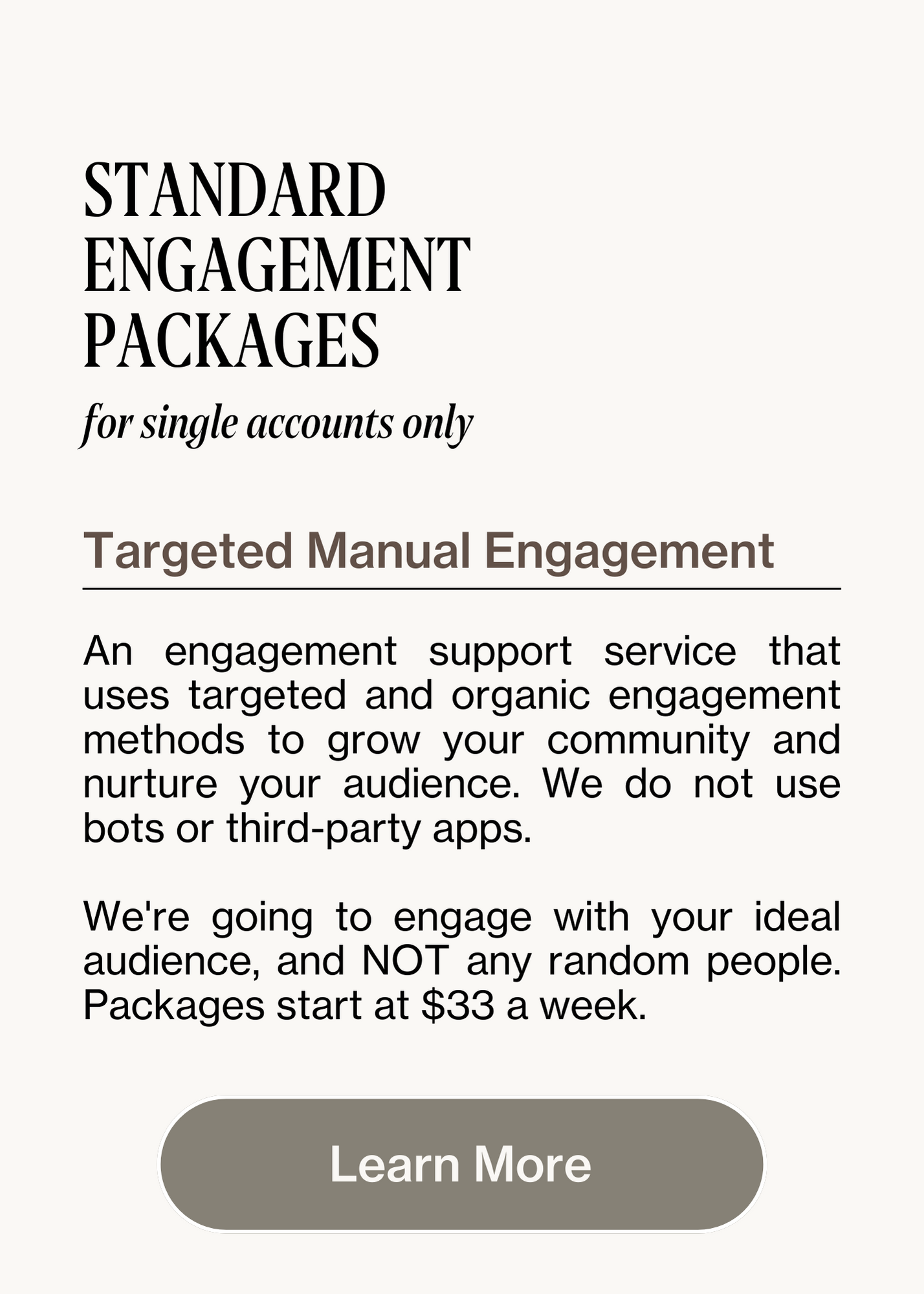 Instagram Targeted Engagement