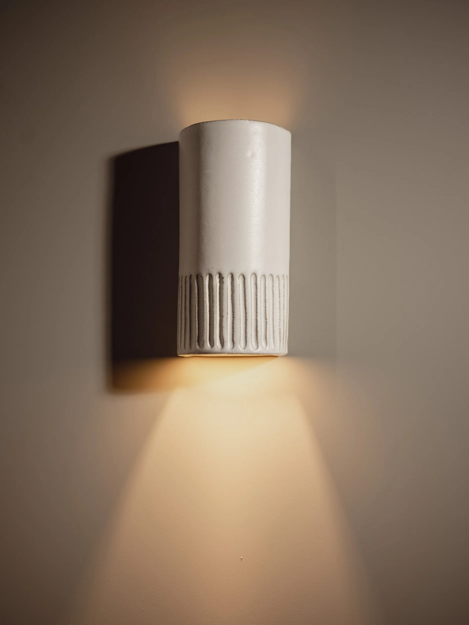 PREORDER Day Tall Ceramic Wall Light — We Ponder