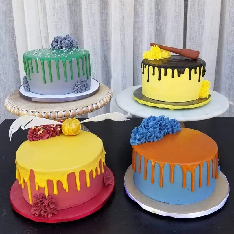 Hogwarts Houses Cakes.jpg