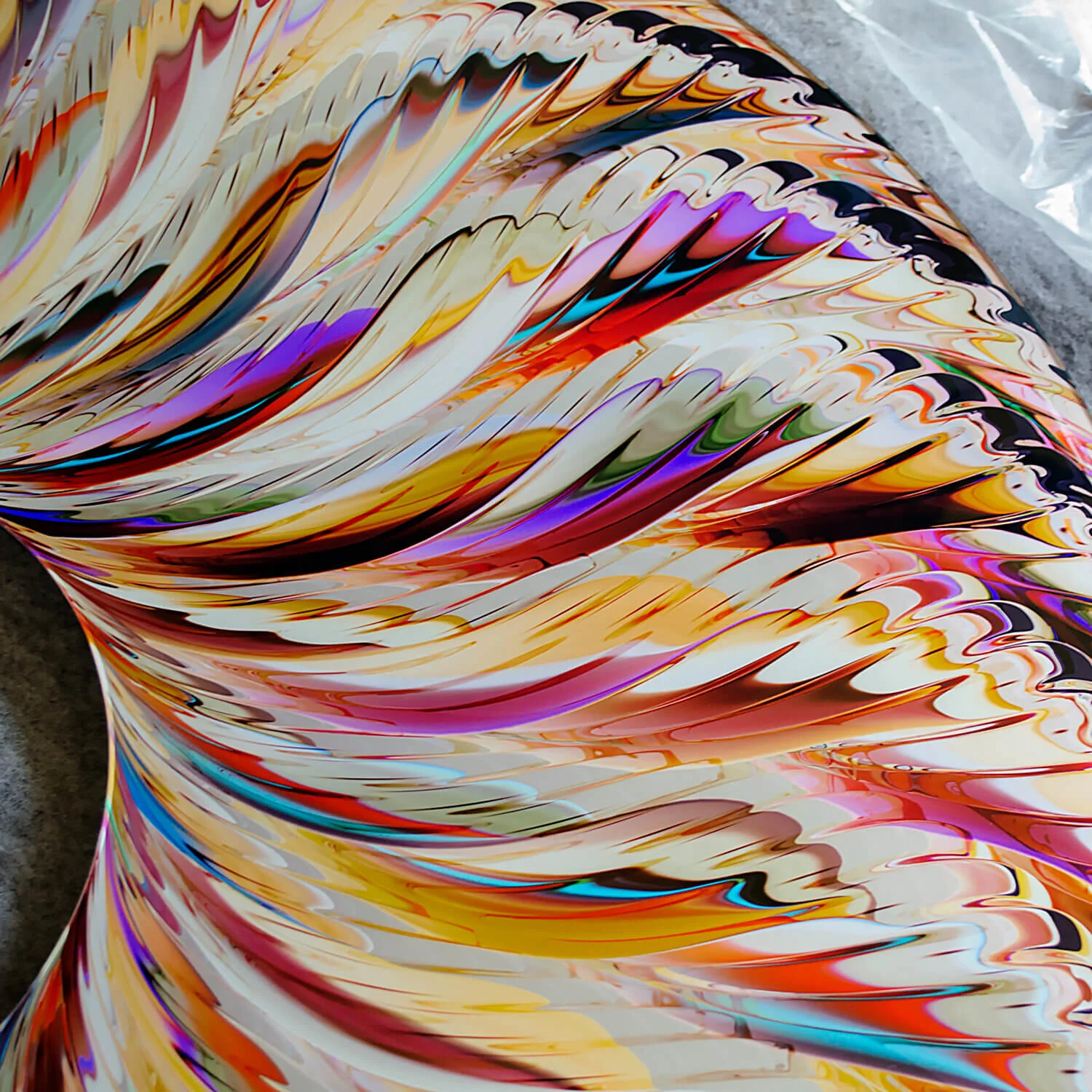 Contemporary fine art by British artist Chuck Elliott