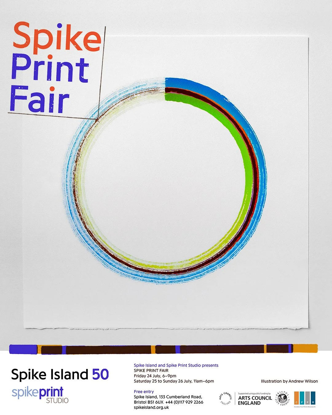 I&rsquo;m delighted to be taking part in SPIKE PRINT FAIR, a new contemporary print fair that&rsquo;s taking place in Bristol between 24th and 26th July at Spike Island, 133 Cumberland Road, BS1 6UX Bristol. It&rsquo;s an honour to be showing my work