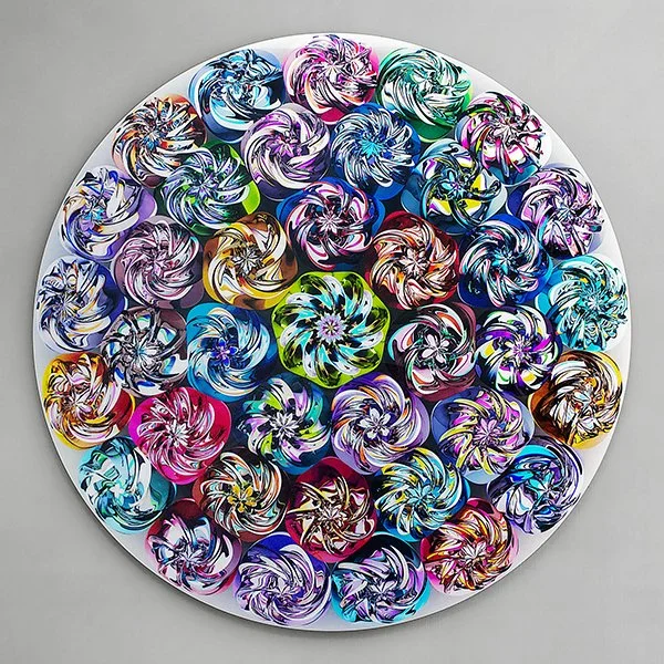  Millefiori / DMG / silver base   