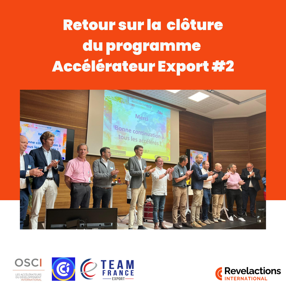 🟠 Retour sur la deuxième édition du programme Accélérateur Export Hauts-de-France, orchestrée par la CCI International Hauts-de-France ! ✈️