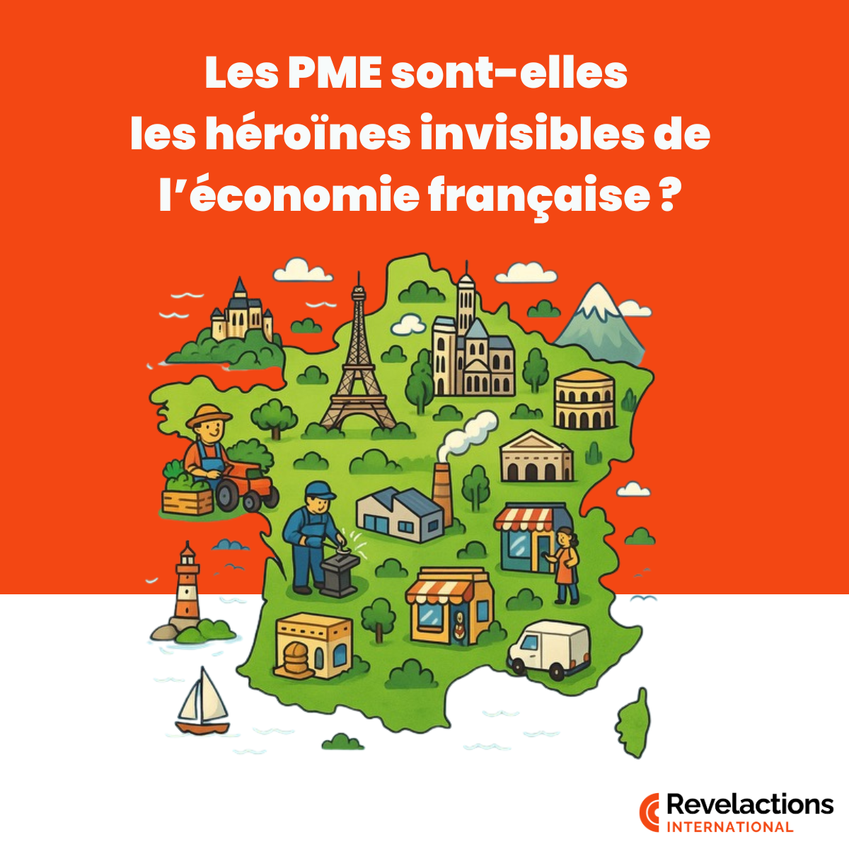 🟠 Les PME sont-elles les héroïnes invisibles de l’économie française ? 🤔