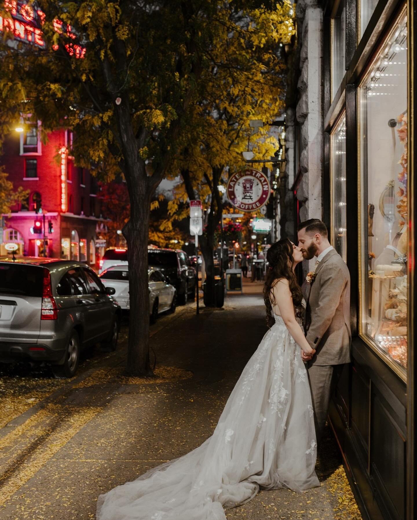 Under the city lights and the glow of the moon, the adventures of a lifetime begins for the newly weds ✨